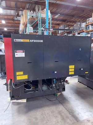 Amada #AF2000E, laser cutters, 2000 watts, Fanuc 16i-L, 2007 - Image 8