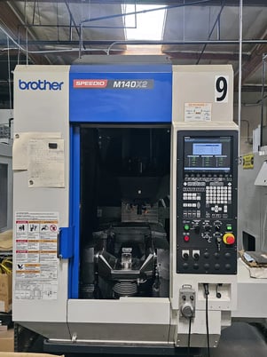 Brother #Speedio-M140X2, CNC vertical machining center, 7.9" X, 17.3" Y, 12" Z, 16000 RPM, BT30, 10 HP - Image 1