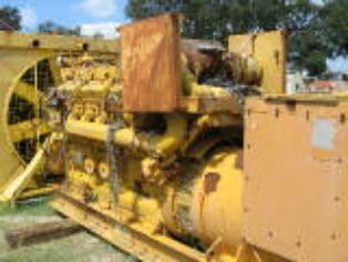 500 KW Caterpillar #D398B, industrial generator set, 480 Volts - Image 1