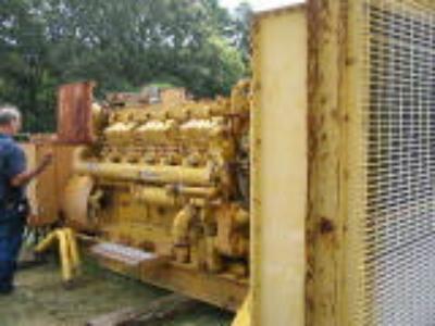 500 KW Caterpillar #D398B, industrial generator set, 480 Volts - Image 3