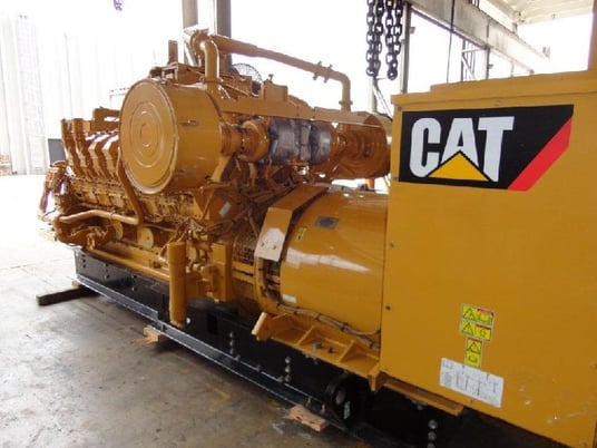 767 KW Caterpillar #G3516 SITA, Natural Gas generator set, 4160 Volts - Image 2