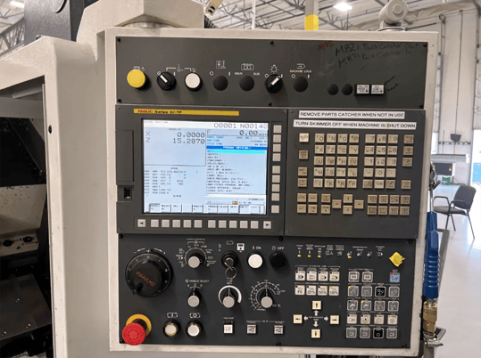 Takisawa #LA-250, CNC lathe, 10" chuck, 3" bar, 34.6" centers, 17.7"dia., 30.1"lgth, 12 turret, A2-8, 3500 - Image 4