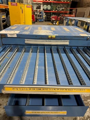 9 Drawer Lyon Rolling Cabinet, 46" x 29" x 52" - Image 5