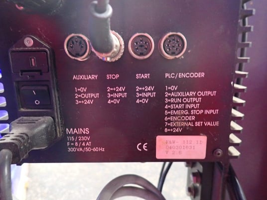 Weber #Alpha-86-HS, Label Machine, 115/230 V - Image 5