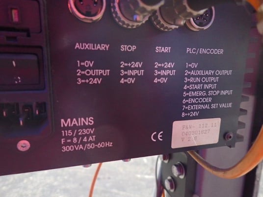 Weber #Alpha-86-HS, Label Machine, 115/230 V - Image 4