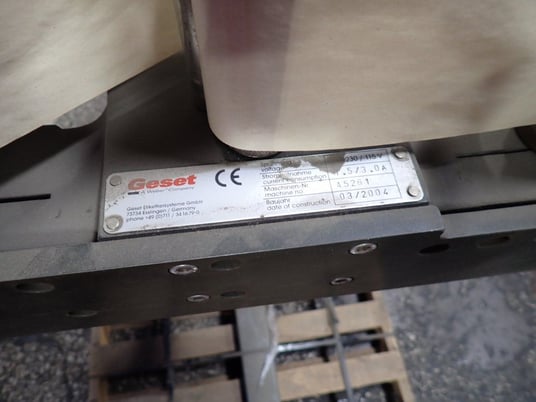 Weber #Alpha-86-HS, Label Machine, 115/230 V - Image 8