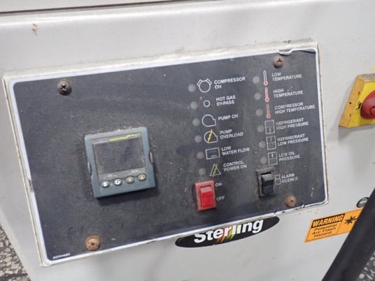 Sterling #SMCA2, Chiller, R-410A, 650 psi, 30-65 &deg;F Temp. Range, 0.5 HP, 460 V - Image 2
