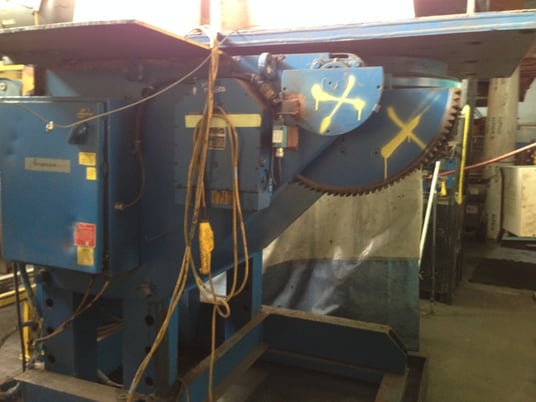 24000 lb. Aronson #HD240A, welding positioner, 12", 115 V.Remote Pendant - Image 2