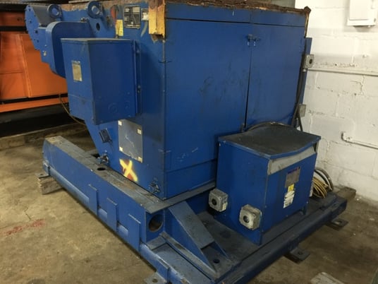 24000 lb. Aronson #HD240A, welding positioner, 12", 115 V.Remote Pendant - Image 5