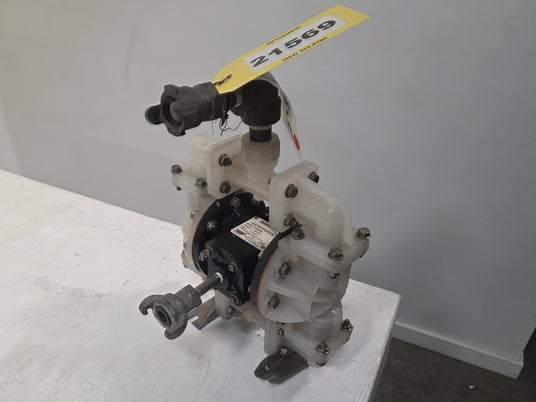 3/4" Warren Rump Sandpiper #SO7B1PIPPNS000, diaphram pump, 2007, rebuilt 2019 - Image 5