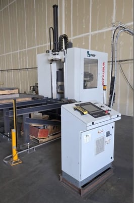Ficep #1201-EX, Single Spindle CNC Drill Line, 1-9/16" diameter drilling capacity, 47" beam width, 24" beam - Image 2