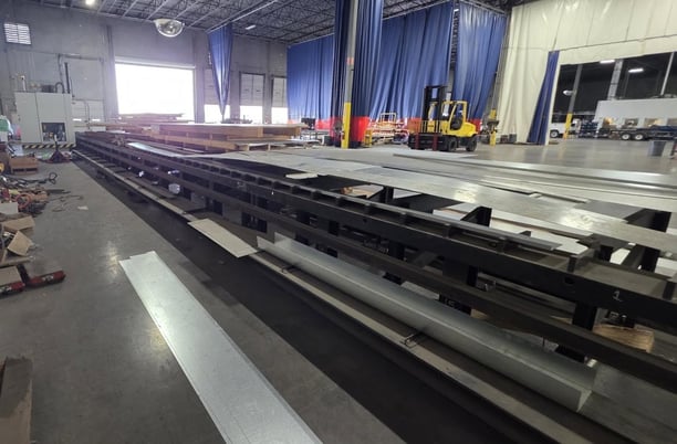 Ficep #1201-EX, Single Spindle CNC Drill Line, 1-9/16" diameter drilling capacity, 47" beam width, 24" beam - Image 5