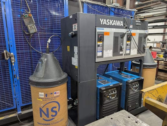 Yaskawa #ArcWorld 6200-750, Robotic Welding Cell, AR1440 Robot, 6-axis, 26.5 lb. payload, 56.7" reach - Image 4