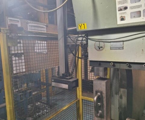 220 Ton, Haco #ERMS-36220, hydraulic press brake, 12' overall, 126" between housing, 31-1/2" stroke, 17-3/4" - Image 3