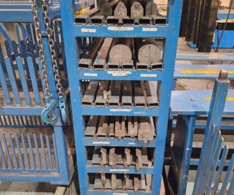 220 Ton, Haco #ERMS-36220, hydraulic press brake, 12' overall, 126" between housing, 31-1/2" stroke, 17-3/4" - Image 6