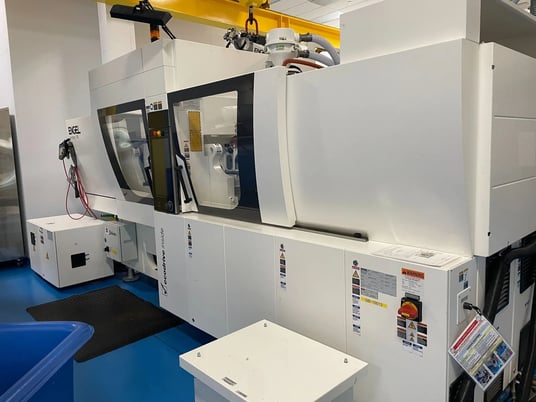 120 Ton, 2 oz., Engel #e-victory-EVC-170/120US, horizontal plastic injection molder, 27.55" daylight, 2015 - Image 1