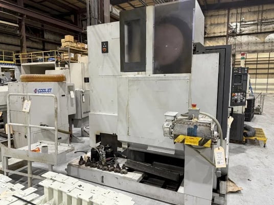 Mori Seiki #NV-5000, CNC vertical machining center, MSX 501-III cnc, chip conveyor, cooljet, thru spindle - Image 8