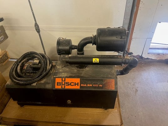 Busch #Mink-MM-1322-A-V08, Dry Claw Vacuum Pump, 3000/3600 RPM, - Image 1