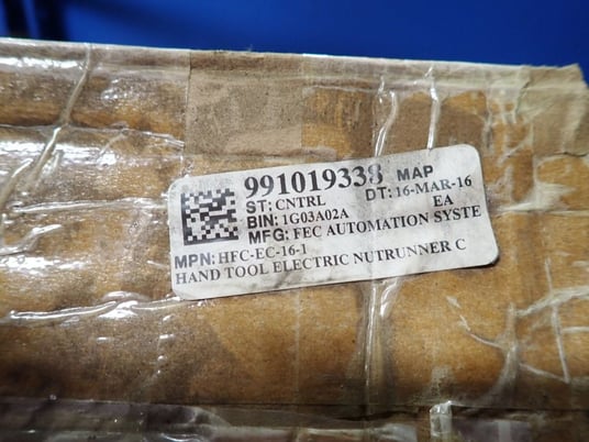 Finishing Equipment Co. Automotive System, HFC-EC-16-1, Electronic Nutrunner Controller - Image 5