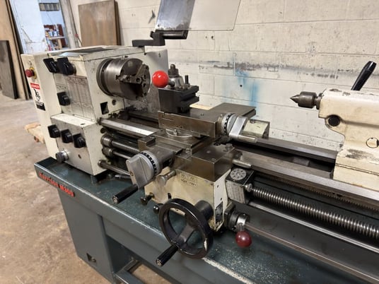 13" x 40" Harrison #M300, toolroom lathe, 3-jaw chuck, inch/metric threading, live center, chuck guard - Image 5