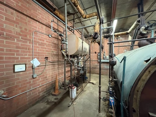 250 HP Cleaver-Brooks #CB-100-200, Packaged Steam Boiler, Natural Gas, 150 PSI, 230 Volts, 10 HP blower, 1981 - Image 7