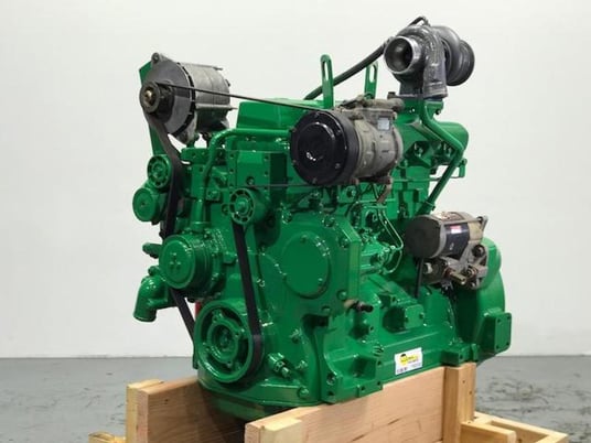 80 -125 HP John Deere #4045T, Engine, warranty - Image 1