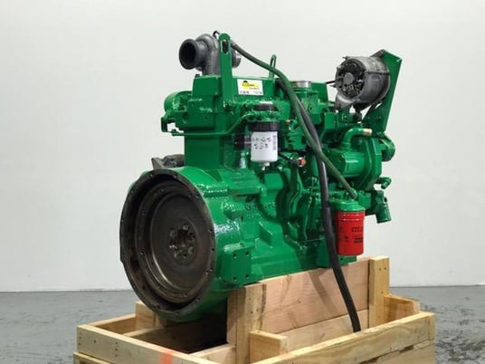 80 -125 HP John Deere #4045T, Engine, warranty - Image 2