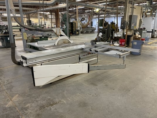 Casolin #Astra-DGT, Sliding Table Saw, 10"-16" Blade, 128" Table, 1.18" Bore, 8 HP, 5000 RPM - Image 2