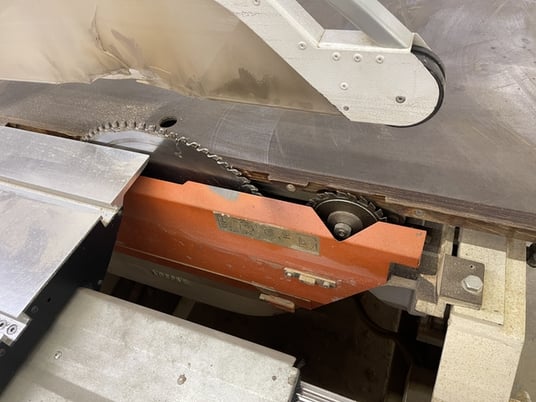 Casolin #Astra-DGT, Sliding Table Saw, 10"-16" Blade, 128" Table, 1.18" Bore, 8 HP, 5000 RPM - Image 7