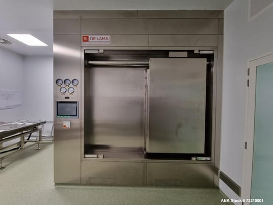 De Lema #DLST/L, Depyrogenation System, w/ Powder Filling Isolator, Unused, 2016 - Image 1