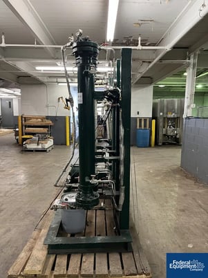 Multi Effect Distillation System, 4 columns, 4" diameter x 52" H, skid mount, injection pump - Image 2