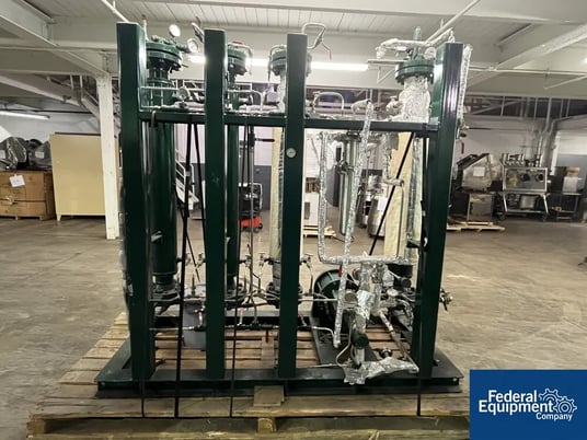 Multi Effect Distillation System, 4 columns, 4" diameter x 52" H, skid mount, injection pump - Image 3