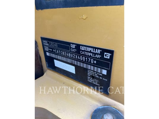 Caterpillar CB24B, Twin Drum Roller, 953 hours, S/N: 2X400170, 2016 - Image 5