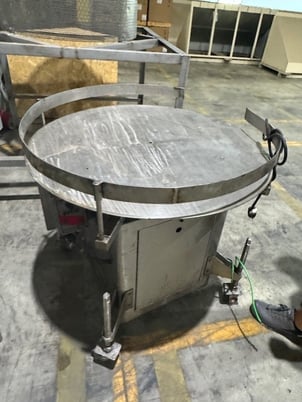 36" stainless steel rotary accumula - Image 1