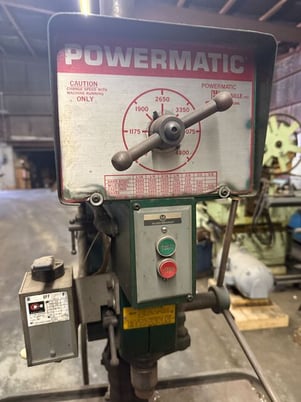 15" Powermatic #1150A, Variable Speed Single Spindle Drill Press - Image 3
