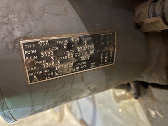 16" H.k. Porter #300CM, Jointer, 3-knife, 5 HP, 3ph, 220/440 V. - Image 7