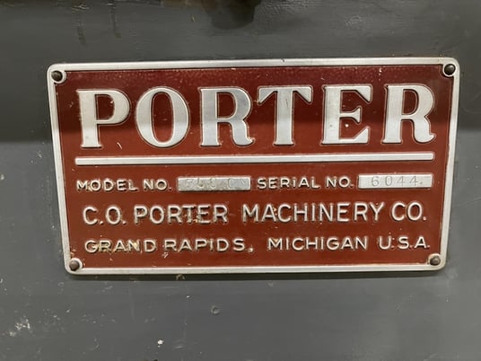 16" H.k. Porter #300CM, Jointer, 3-knife, 5 HP, 3ph, 220/440 V. - Image 9