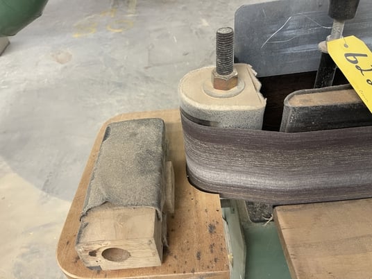Crouch #ET-40, Edge Sander, 8" x 40" platen, 3 HP, 3ph, 208-230/460 V. - Image 4