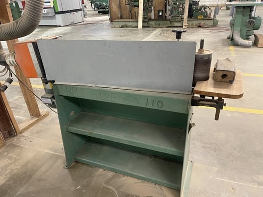 Crouch #ET-40, Edge Sander, 8" x 40" platen, 3 HP, 3ph, 208-230/460 V. - Image 6