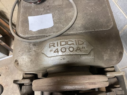 Ridgid #400A, Pipe Threader, 115 V., on cart - Image 3