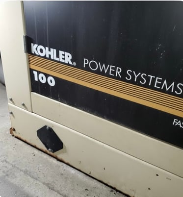 95 KW Kohler #10ORZG, Natural gas generator, enclosed - Image 2