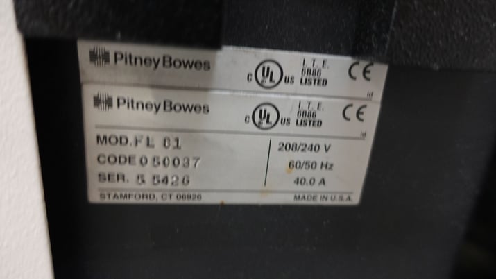 Pitney Bowes Flowmaster #FX10F-FL-01, Inserter, 10000 inserts/hr - Image 2