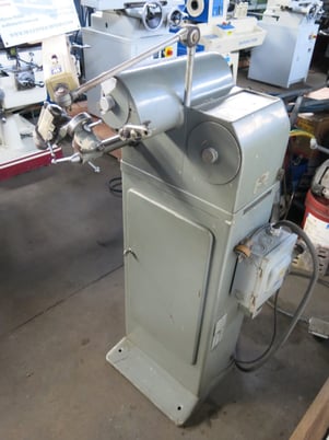 Deckel Soe, cutter grinder, axially adjustable wheel, w/ dust collector, 230 V., w/ tooling, on stand, AS IS - Image 3