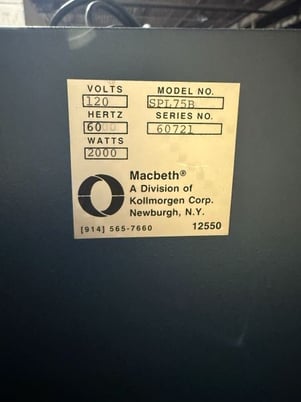 MacBeth #SPL75B Spectralight Light Box - Image 2