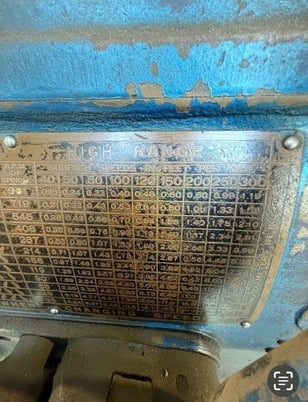 23-5/8" x 115" Axelson #20, heavy duty manual engine lathe, 2-3/8" bore, D1-6, Steady Rest - Image 5