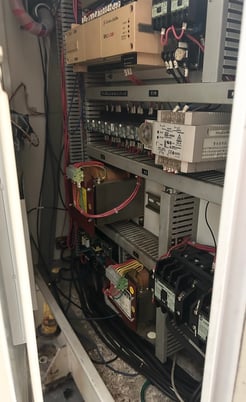 88 Ton, Stamtec #G1-80, Back Geared OBI Press, 2.8" stroke, 14.6" daylight, 50-120 SPM, 3.2" adj, 39.4" x - Image 9