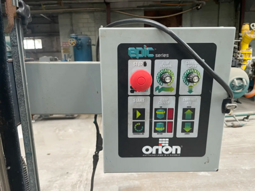 Orion #H77/15, Automatic Pallet Wrapper, 55" x 55" x 82" load size, 4000 lb. capacity, 15 Amps, 115 V., 2000 - Image 5