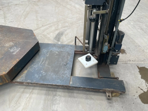 Orion #H77/15, Automatic Pallet Wrapper, 55" x 55" x 82" load size, 4000 lb. capacity, 15 Amps, 115 V., 2000 - Image 8