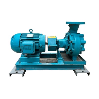 500 GPM @ 52' TDH, Armstrong #6x4x8-4030, Centrifugal Pump, 10 HP, 1800 RPM, 175 psi, 250&deg;F max. temp - Image 1