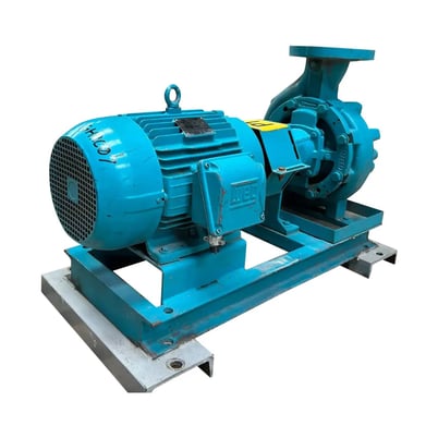 500 GPM @ 52' TDH, Armstrong #6x4x8-4030, Centrifugal Pump, 10 HP, 1800 RPM, 175 psi, 250&deg;F max. temp - Image 2